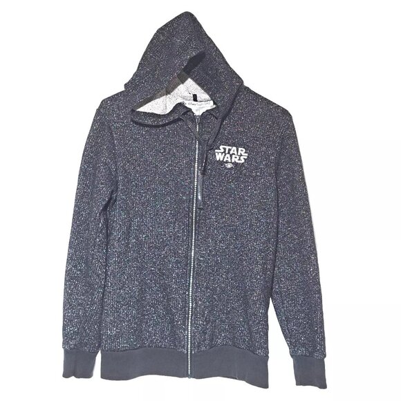 Disney Cruise Line Women's Sz. M Star Wars Bling Full Zip Hoodie PREPY CASUAL - Picture 1 of 11